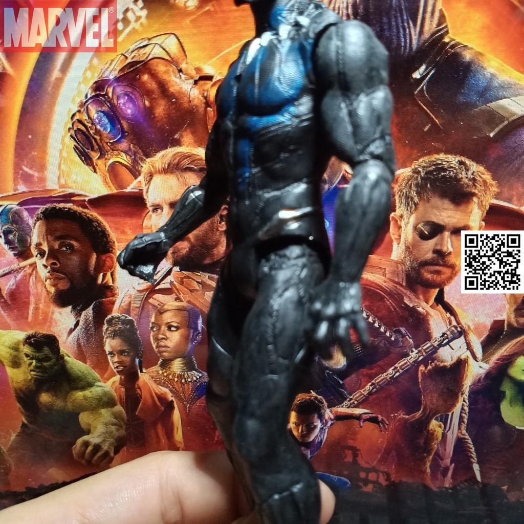 Mô hình khớp Chiến Binh Báo Đen Black Panther marvel avengers endgame Hồi kết 1845