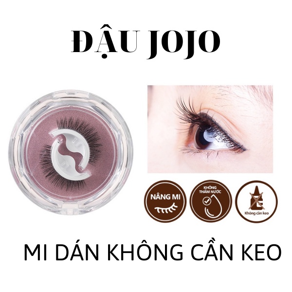 Mi giả tự dính lông mi giả không cần keo dán có thể tái sử dụng tự dính 3s 30g thoải mái tiện lợi