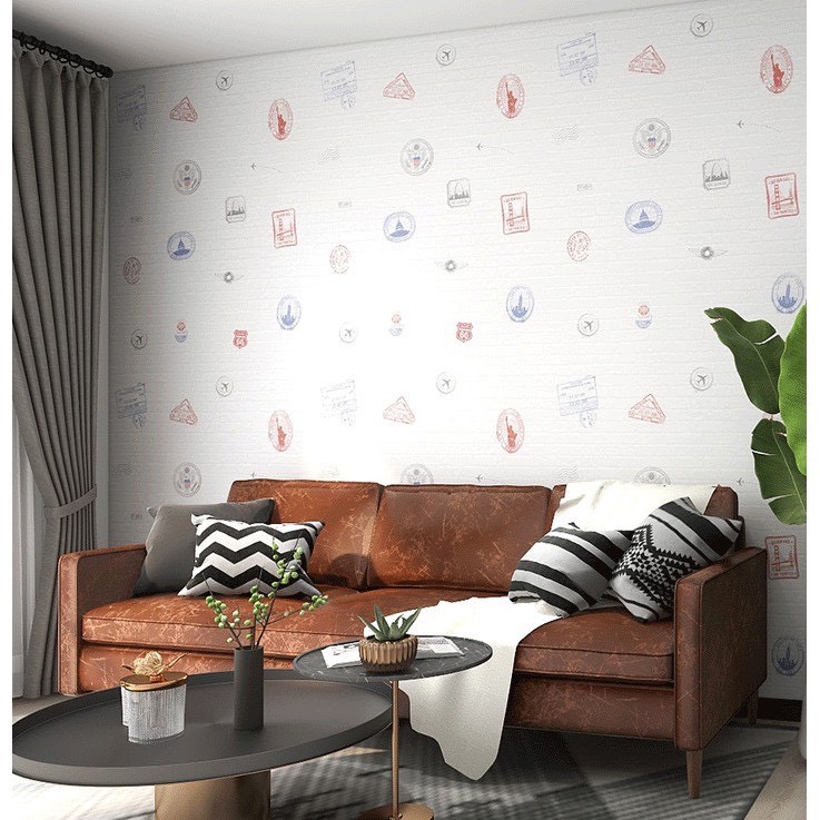 [Mã LIFEHLDEC giảm 10% đơn 99k] DECAL 1m Giấy dán tường khổ rộng 45cm ( có sẵn keo ) - MẪU HOẠT HÌNH ĐÁNG YÊU HP321 | BigBuy360 - bigbuy360.vn