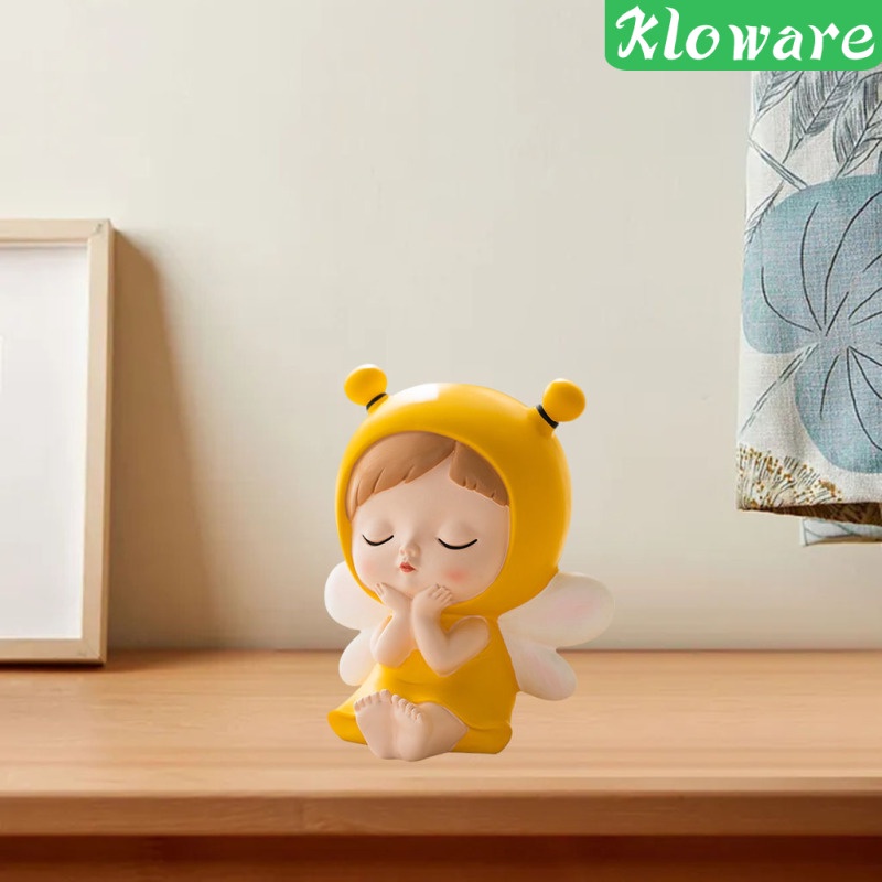 Ống Heo Tiết Kiệm Hình Chú Ong Hoạt Hình Trang Trí Nhà Cửa