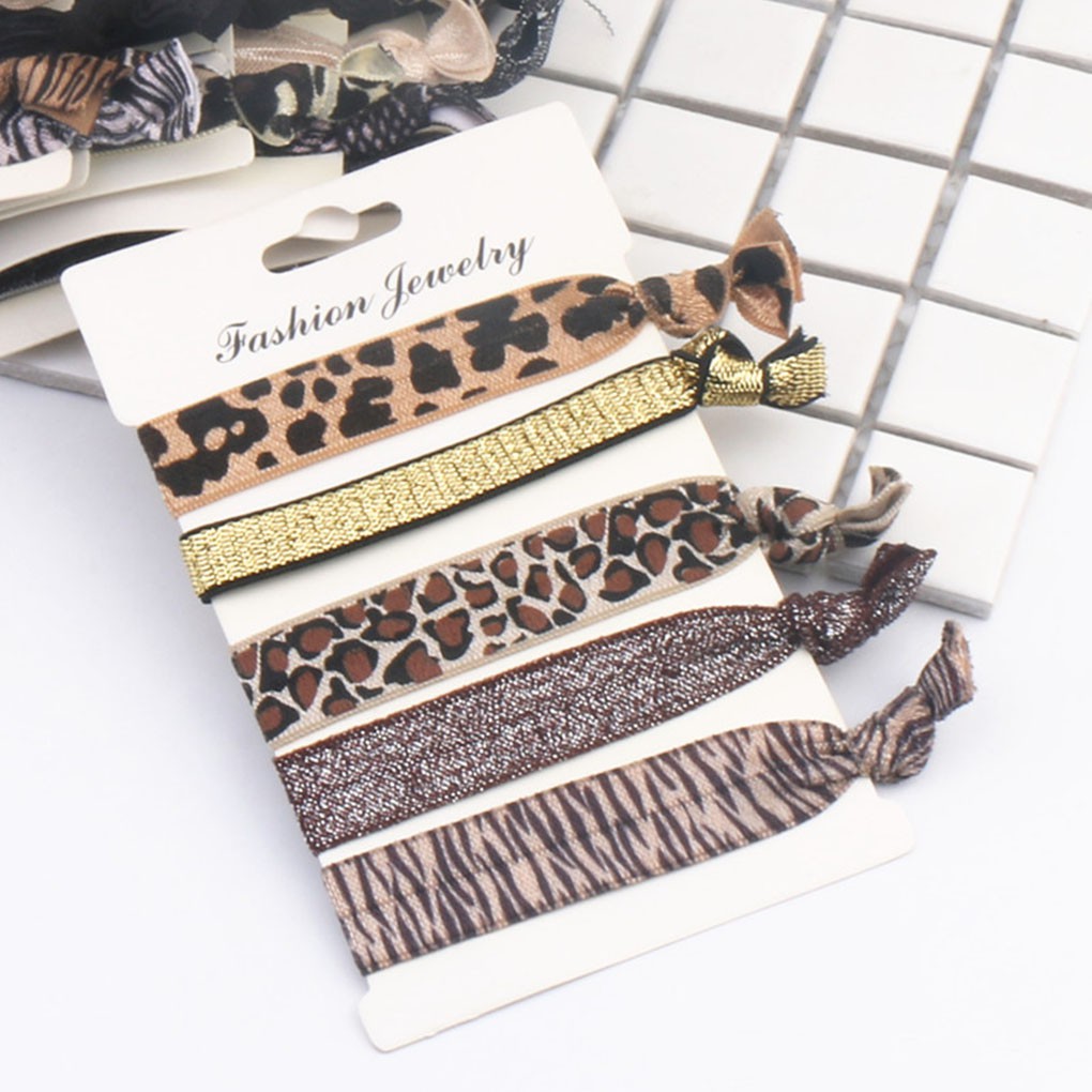 Băng Đô Vải Co Giãn In Họa Tiết Xinh Xắn Dành Cho Nữ