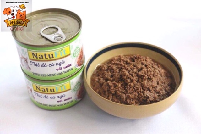 Pate NatuFit 160g dành cho chó và mèo mọi lứa tuổi