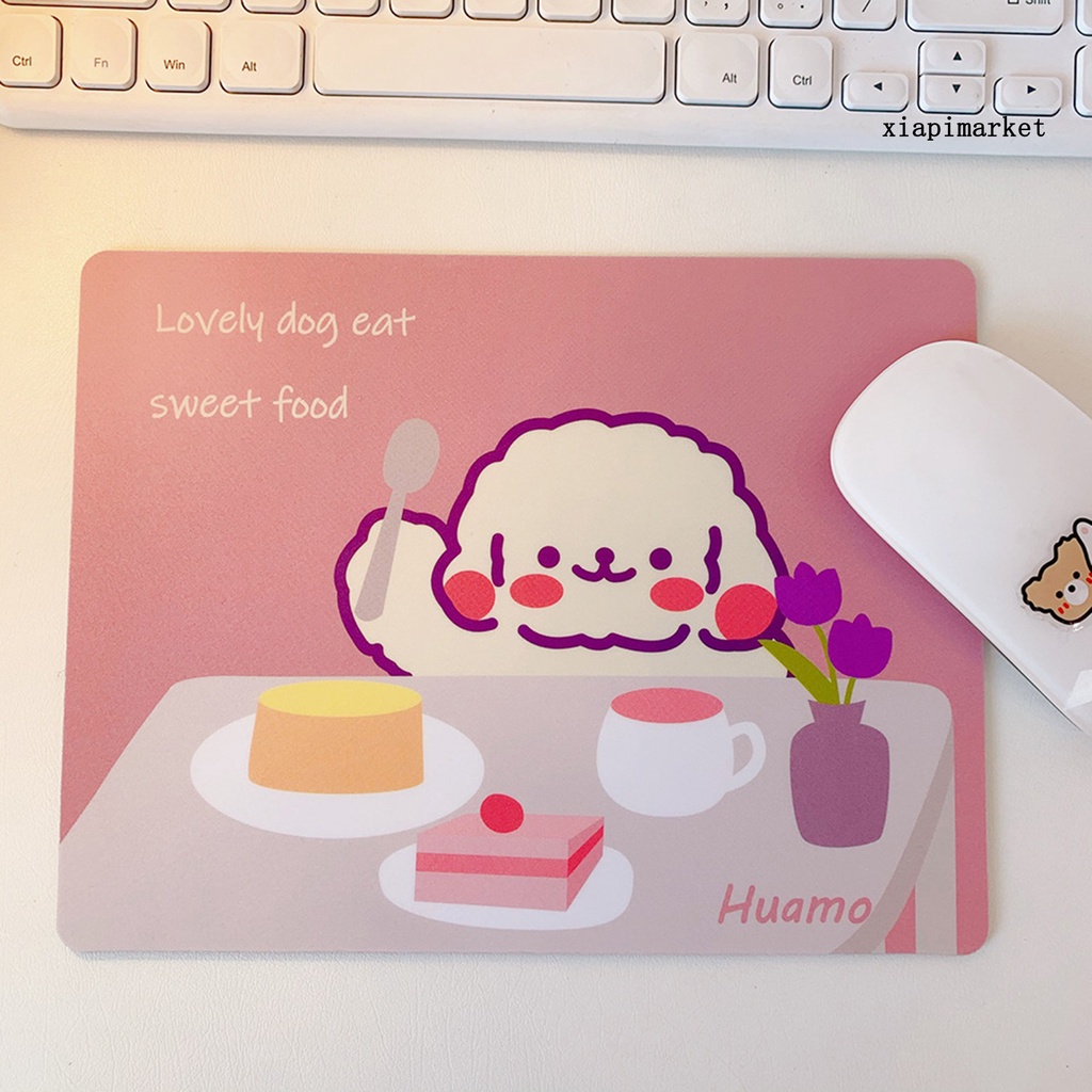 LOP_Soft Non-slip Cute Cartoon Mouse Pad Computer Protection Mousepad for Notebook