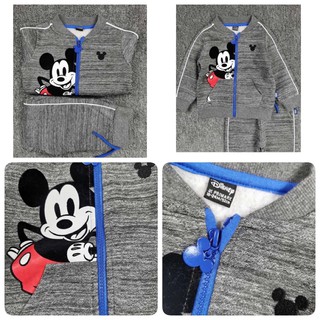 Bộ khoác nỉ Mickey sz 3m-3y