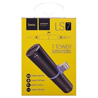 CÁP CHUYỂN LIGHTNING SANG 2 CỔNG LIGHTNING HOCO LS7