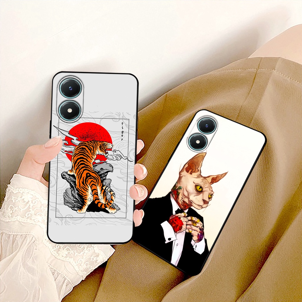 Ốp lưng Vivo Y02s in hình phong cách nam tính mạnh mẽ. ốp chống sốc bền đẹp