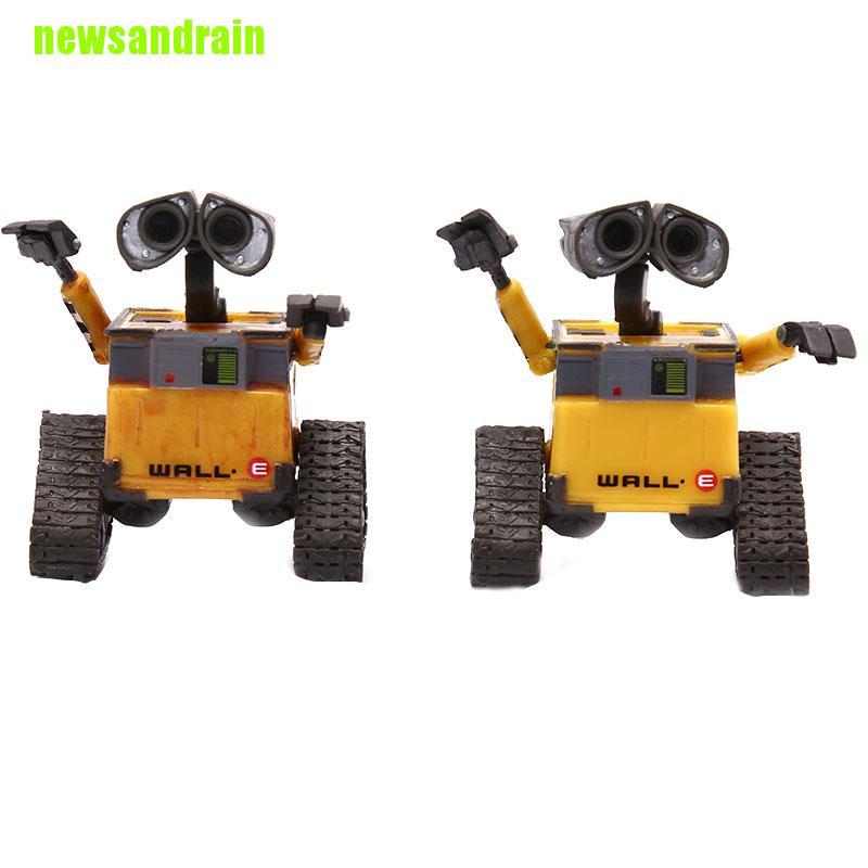 Mô Hình Đồ Chơi Nhân Vật Wall-E Robot Wall E & Eve Bằng Pvc