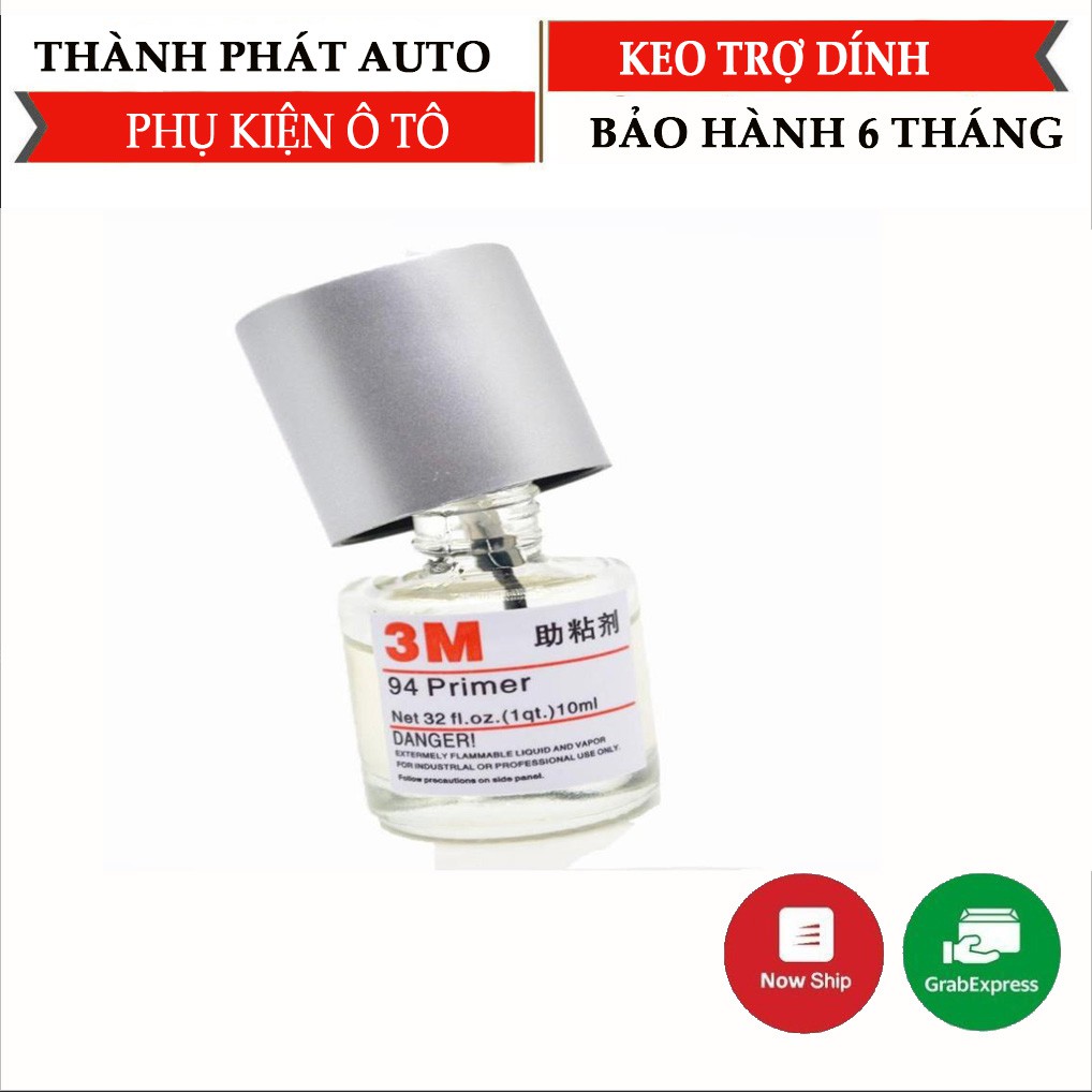 Keo trợ dính⚡SIÊU DÍNH⚡ 3M 94 Primer tăng độ kết dính cho băng 2 mặt, hỗ trợ dán phụ kiện xe