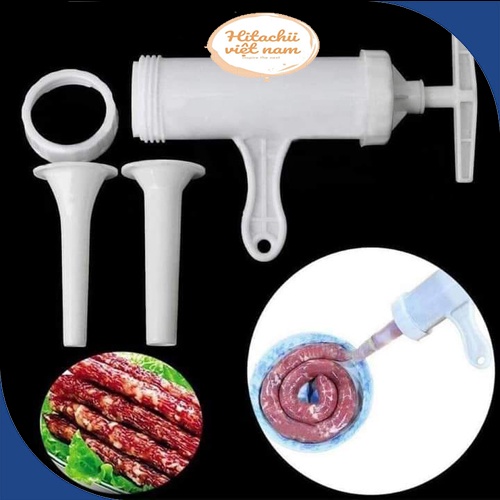 Khuôn làm xúc xích đa năng tiện lợi dễ dàng chế biến, Dụng cụ nhồi xúc xích khuôn làm lạp xưởng dồi sụn bằng tay giá rẻ