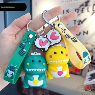 Móc Khóa Hình Chú Ếch Hoạt Hình Dễ ThươngMóc Khóa Hình Khủng Long Dễ Thương