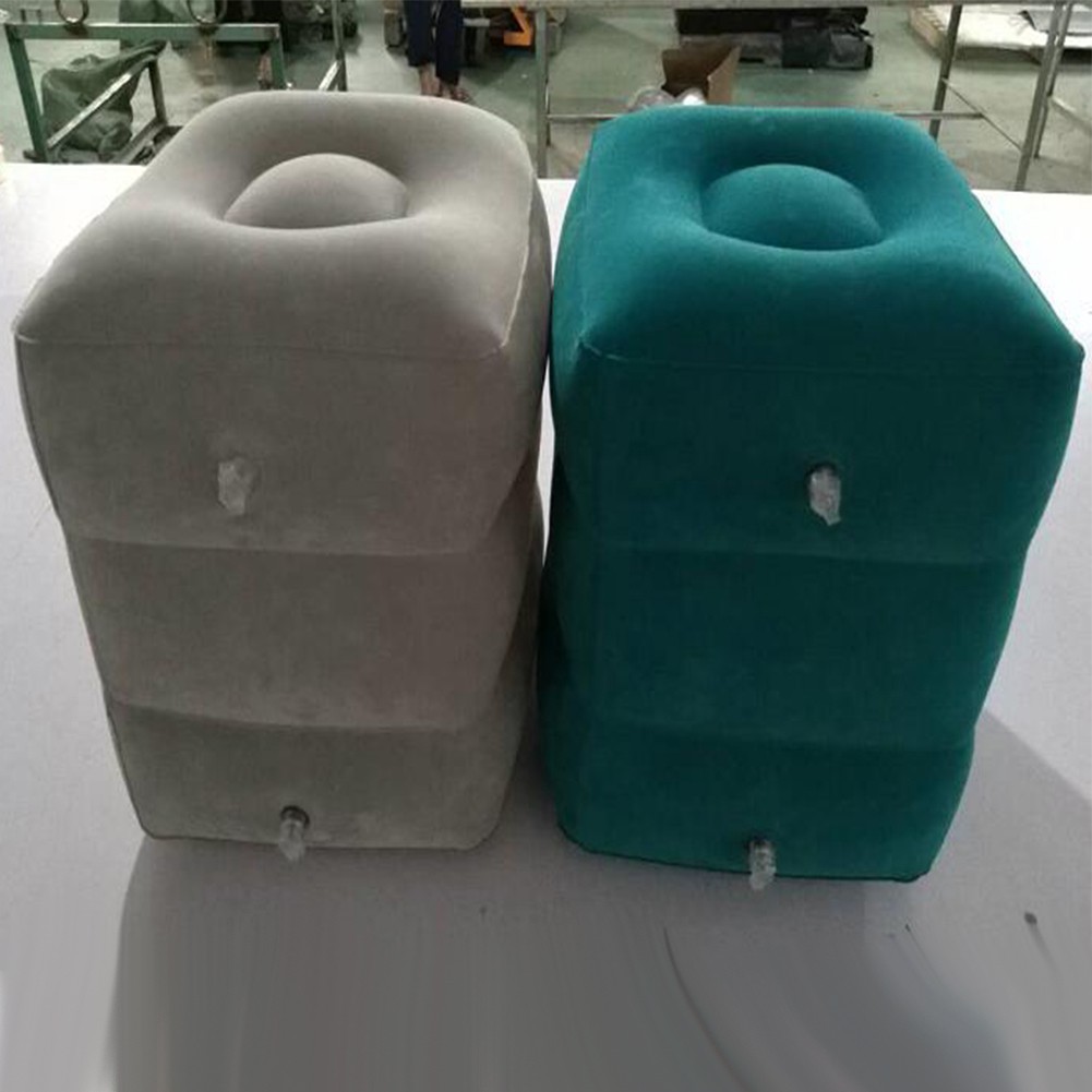 Gối Kê Chân Bơm Hơi Tiện Dụng Khi Đi Du Lịch / Chơi Thể Thao / Máy Bay K1