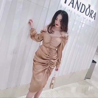 Váy nude body