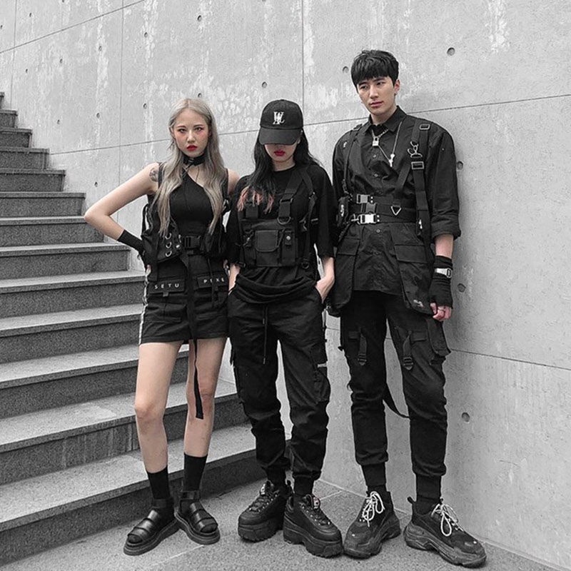 Túi đeo chéo đa năng màu phản quang cho nam