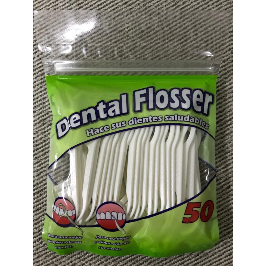 Tăm nha khoa Dental Flosser (Bịch 50 cây) Thổ Nhĩ Kỳ