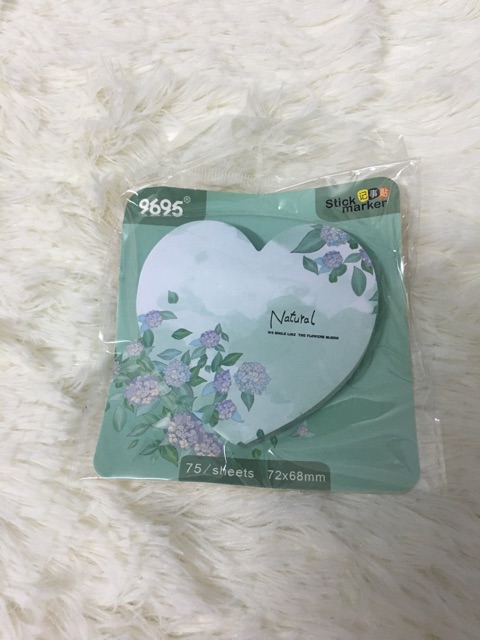 Giấy ghi chú hình tim No. 95-406