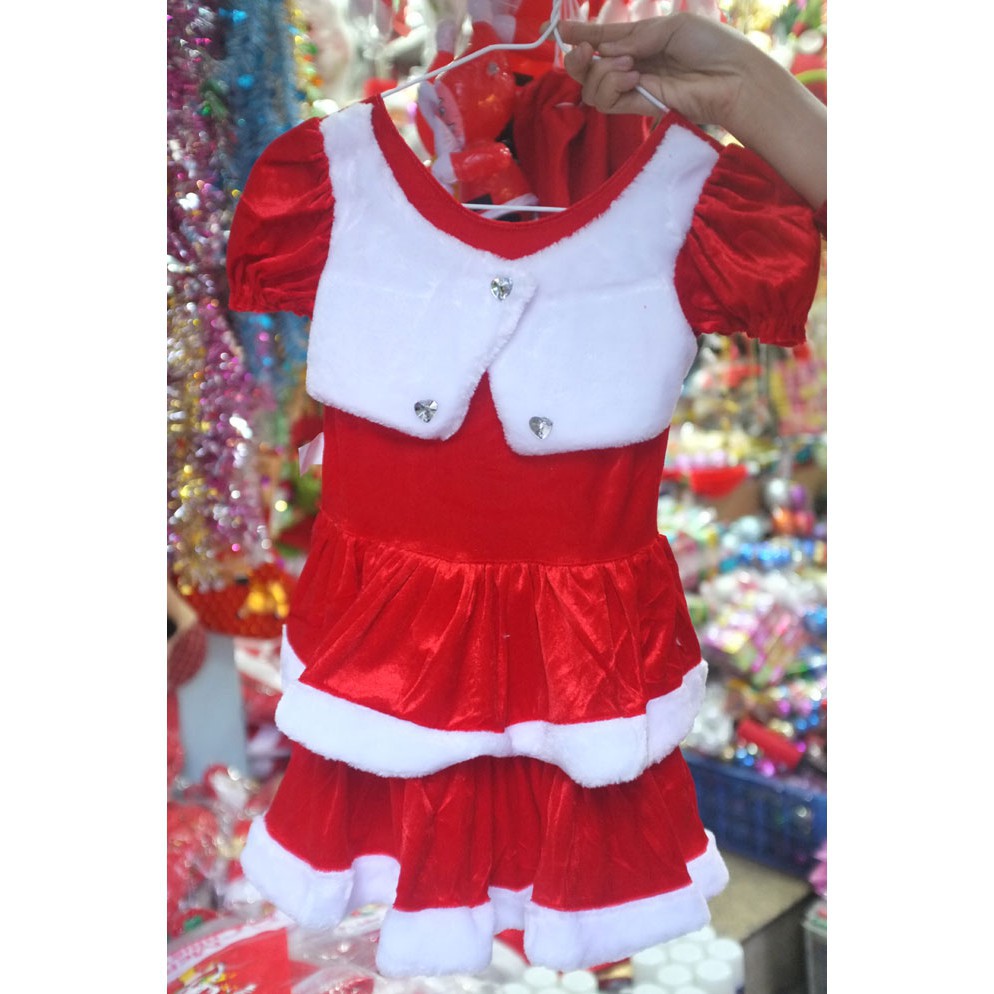 [Giá sỉ] Váy và bộ đồ Noel cho bé từ 1-5 tuổi
