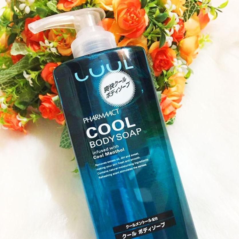 Sữa Tắm COOL BODY SOAP PHARMAACT 600ml Nhật Bản.