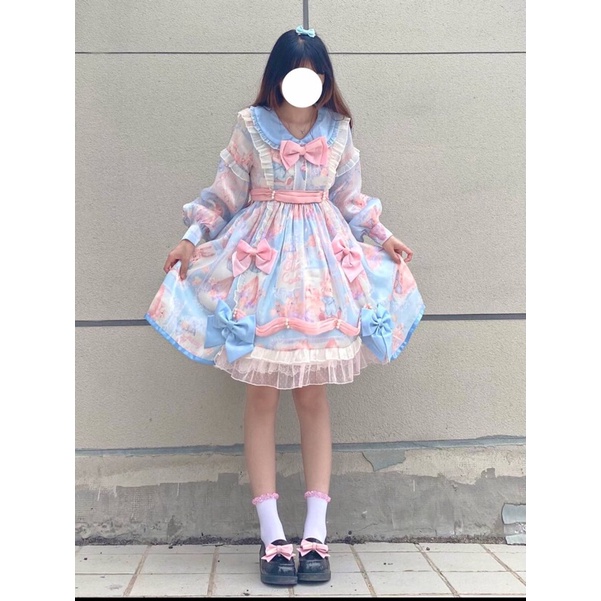 YAS0118A-Váy Lolita Op candy paper