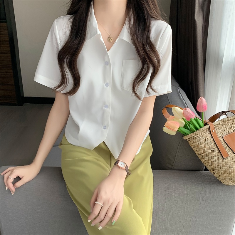 Áo Sơ Mi Ngắn Tay Phong Cách Mới Mùa Hè 51304