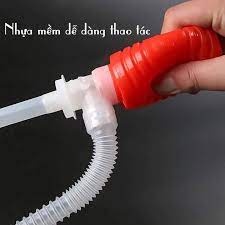 Dụng cụ bơm hút chất lỏng cầm tay dễ sử dụng