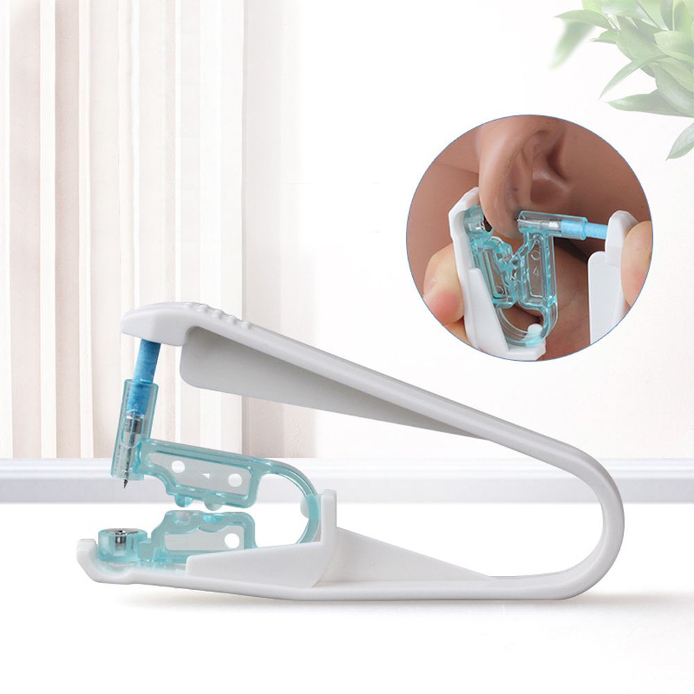 Dụng Cụ Bấm Lỗ Tai / Mũi An Toàn Trong Suốt Sử Dụng Một Lần Cho Nữ