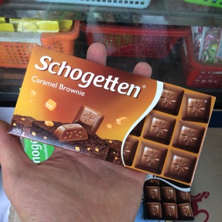 |Thanh Chocolate Đức | Chocolate Schogetten Caramel Brownie 100g