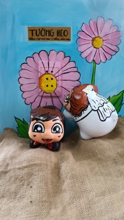 Heo đất handmade - cô dâu