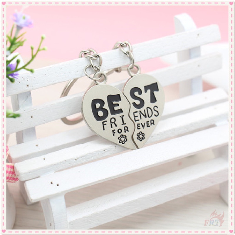 ✪ Móc Khóa Bạn Thân Mãi Mãi ✪ 1 Cặp 2 Cặp Móc Khóa Bằng Hợp Kim