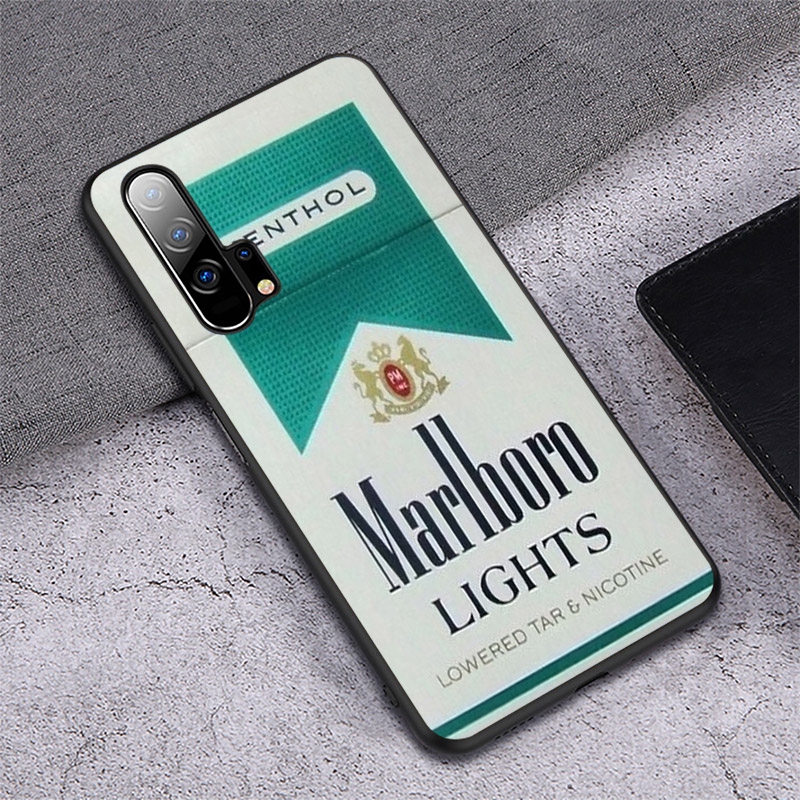 Ốp Điện Thoại Mềm Hình Marlboro S115 Cho Honor 8 9 10 Lite 8a 8c 8x View 20 20s 30 V30 Pro