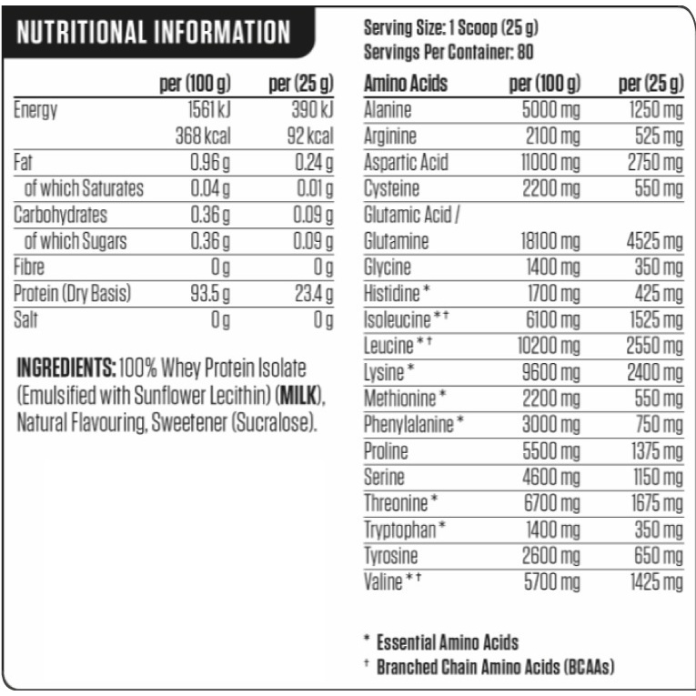 APPLIED NUTRITION ISO-XP CUNG CẤP PROTEIN GIÚP PHỤC HỒI VÀ PT CƠ BẮP
