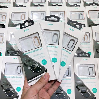 Bộ bảo vệ kính và viền Camera sau Iphone 7 Plus/ 8 Plus, X/ Xs Max Chính hãng Totu