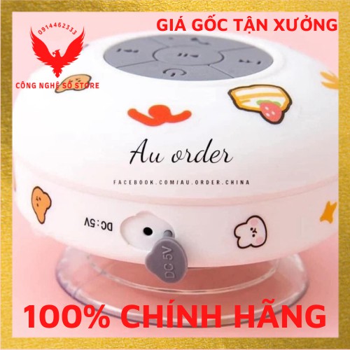 Loa bluetooth không dây, loa nhà tắm, loa chống thấm nước, nhỏ gọn, tiện lợi
