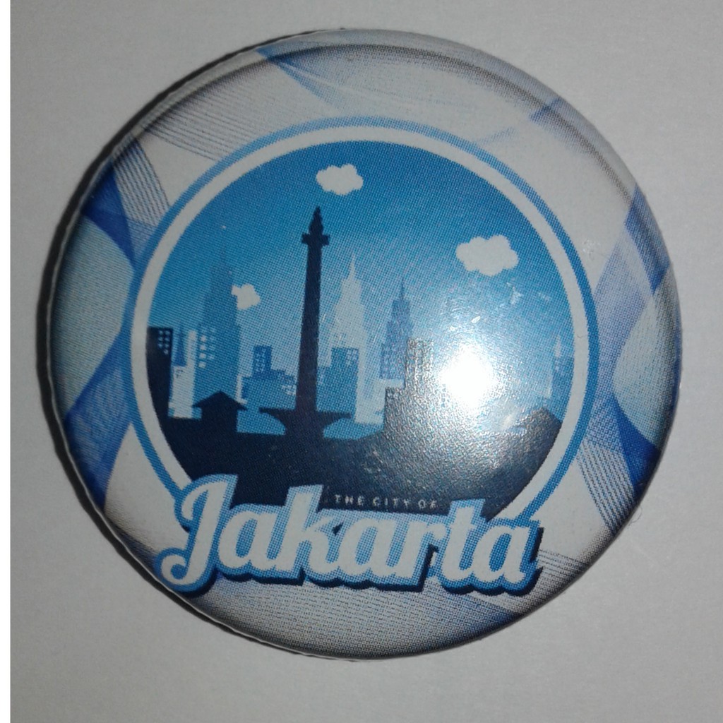 Cool Jakarta Souvenir Pin