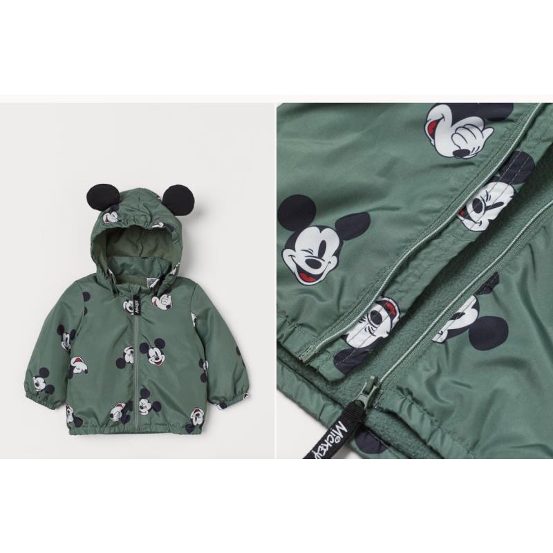 Áo Khoác Mickey H.M Lót Nỉ