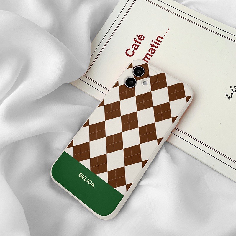 Ốp lưng iphone hình caro 5 6 5s/6/6plus/6s/6splus/7/7plus/8/8plus/x/xr/xs/11/12/pro/promax/13/13Promax