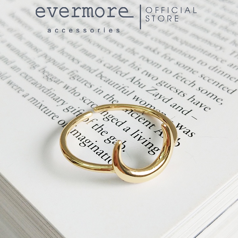 Nhẫn bạc EVERMORE, nhẫn bạc Hy Lạp đa phong cách hiện đại, minimalism - N043