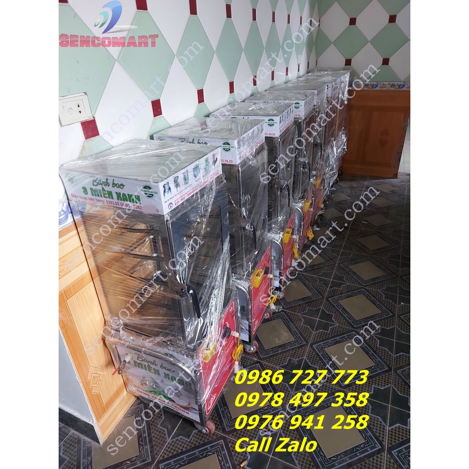 TỦ GIỮ NÓNG THỰC PHẨM, TỦ HẤP BÁNH BAO 5 TẦNG INOX