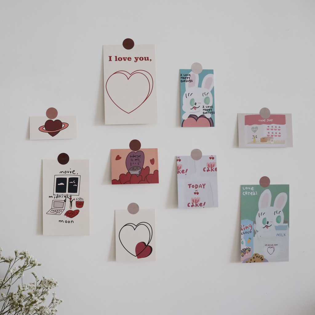 Modern Pretty Pattern Wall Decoration Picture Card