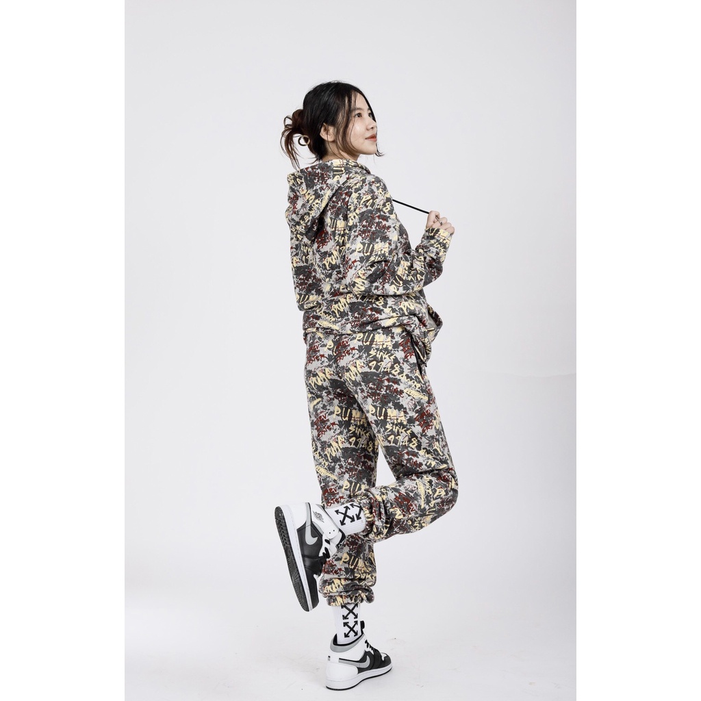 🔥 Bộ nỉ cao cấp PUMA 100% cotton, chất nỉ đẹp