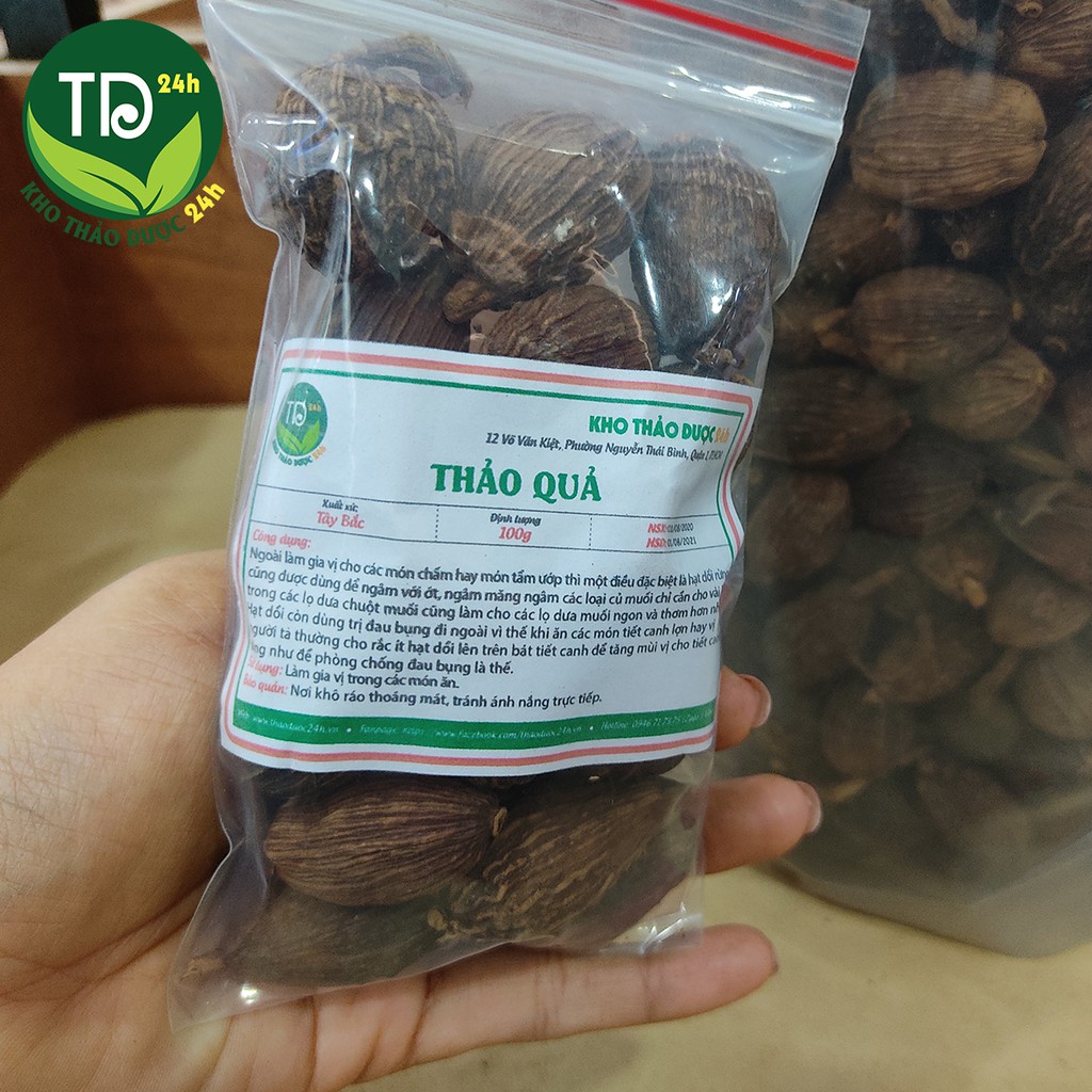 [1kg] Thảo quả khô sạch Tây Bắc, chống oxy hóa, lợi tiểu, giảm huyết áp, ngừa hôi miệng, sâu răng | Kho thảo dược 24h