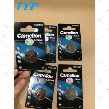 [TOPPIN] Pin Nút Áo CR1620, CR1632, CR1220, CR2430, CR2450 Camelion (3V) - Chính Hãng Tem Hợp Lực