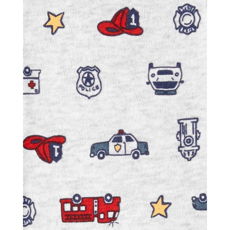 Đồ dài, đồ ngủ cotton liền quần cài nút Car-tờ Auth Từ Mỹ (17916010)