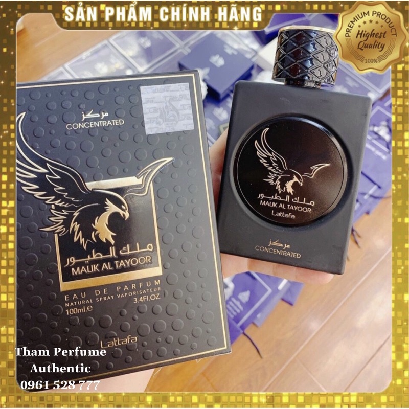 Nước hoa Dubai MALIK AL TAYOOR 100ml siêu thơm Nam tính cuốn hút mạnh mẽ