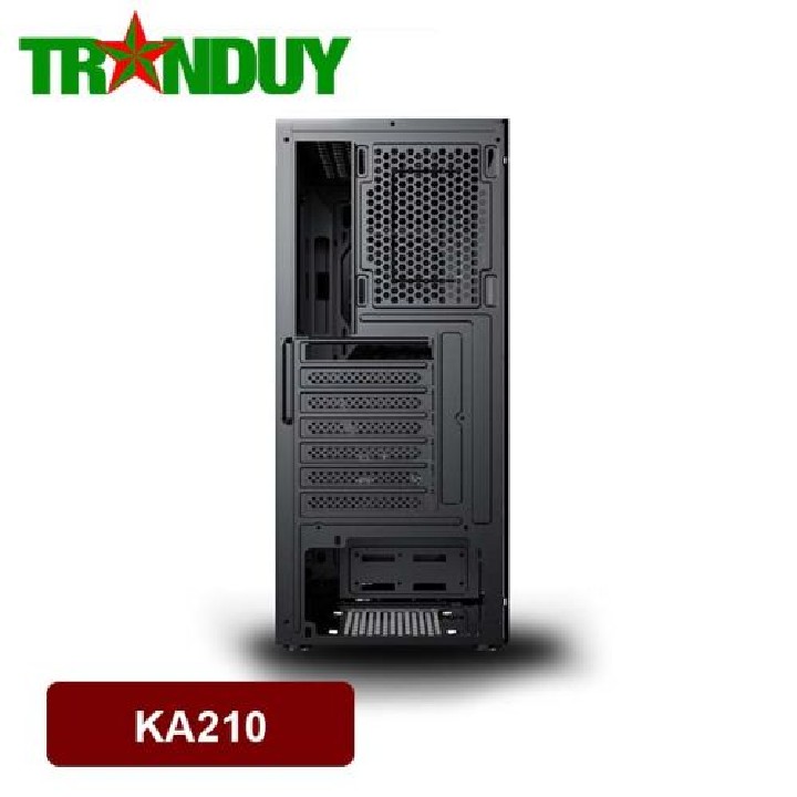 Vỏ Nguồn Máy Tính Case KA-210 Kính Cường Lực (Hoa văn)