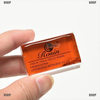 VOVIP Rosin Resin For Violin Viola Cello Strings Orchestra Amber High Quality