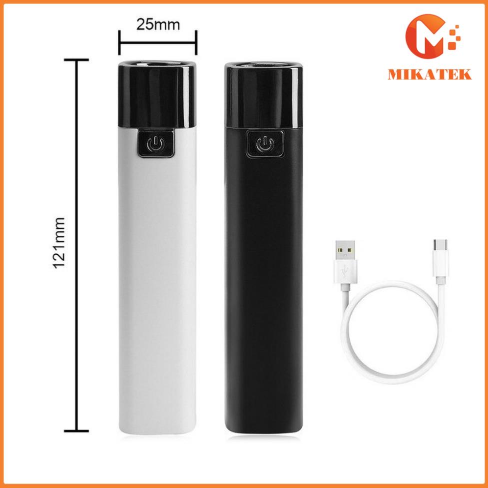 Đèn pin kiêm sạc dự phòng đa năng Smiling Shark thông minh chiếu xa siêu sáng sạc bin Mikatekvn