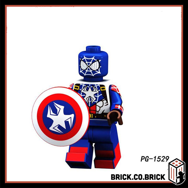 Xếp Hình Minifigures Marvel DC Overgirl Heimdall Storm Batman Đồ Chơi Lắp Ráp PG8124