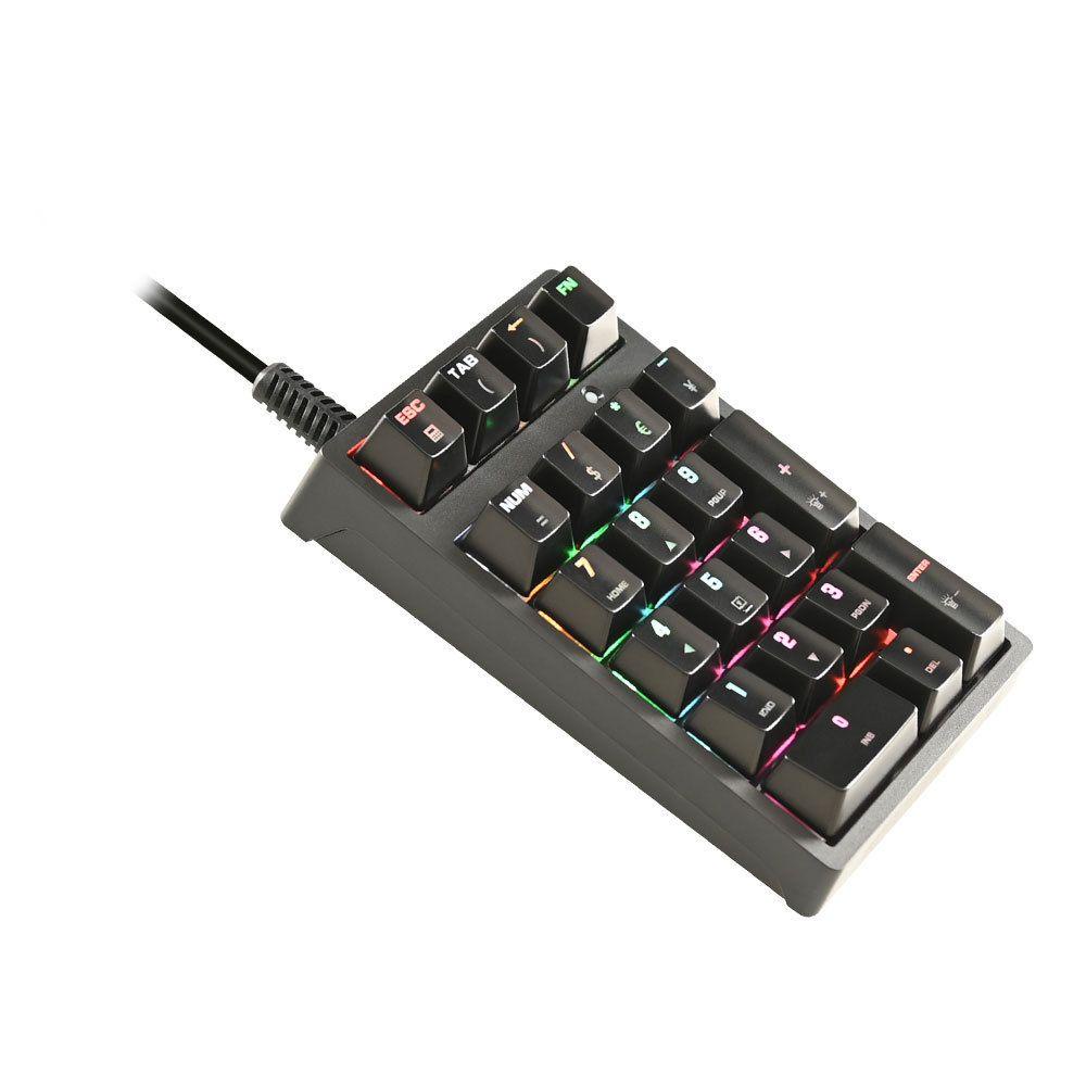 May Show numeric keypad laptop backlight k21 numpad