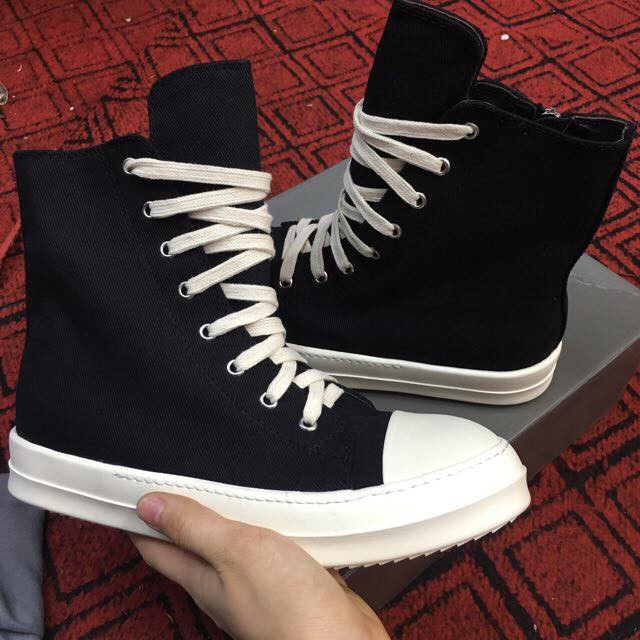 GIÀY Rick Owen cao cổ