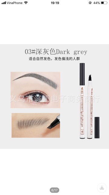 Bút chì kẻ lông mày phẩy sợi 4D | BigBuy360 - bigbuy360.vn